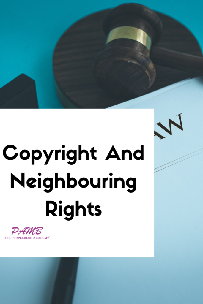 Module 2 Copyright and Neighbouring Rights PurpleBlue Academy